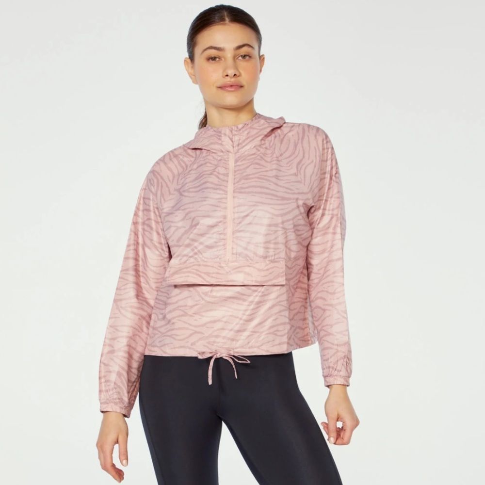 Marika Lora ¼” Zip Windbreaker Jacket
